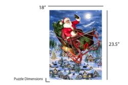 Delivering Christmas Christmas Jigsaw Puzzle