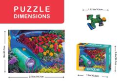 Garden Bug Car Jigsaw Puzzle