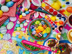 Extraordinary Easter Eggs Quilting & Crafts Jigsaw Puzzle