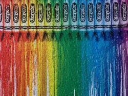 Crayola Dripping in Color Collage