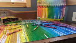 Crayola Dripping in Color Collage