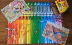 Crayola Dripping in Color Collage Jigsaw Puzzle