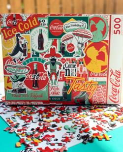 When Friends Drop In Coca Cola Jigsaw Puzzle