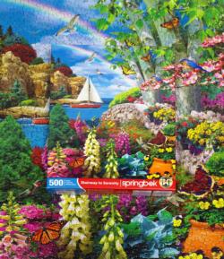Stairway to Serenity Butterflies and Insects Jigsaw Puzzle