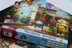 The Library Books & Reading Jigsaw Puzzle