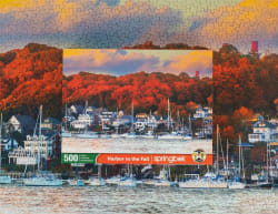 Harbor In The Fall  Fall