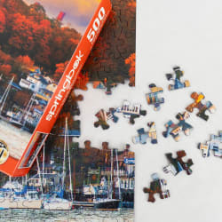 Harbor In The Fall  Fall