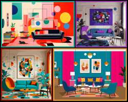 Stylish Spaces Collage