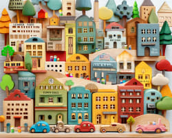 Timber Town  Nostalgic & Retro