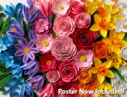Quilled Flower Garden Flower & Garden