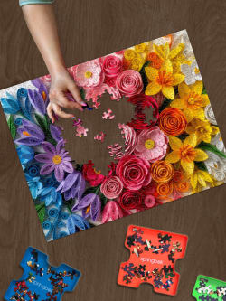 Quilled Flower Garden Flower & Garden