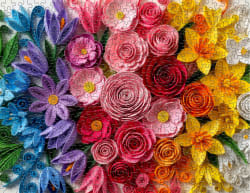 Quilled Flower Garden Flower & Garden