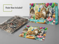 Cat Birthday Party Cats