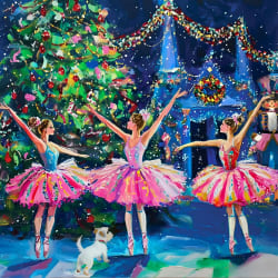 Limited Edition Premium Puzzle Sugar Plum Fairies Christmas