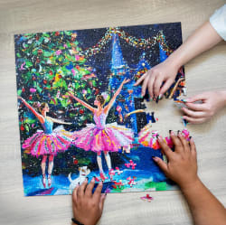 Limited Edition Premium Puzzle Sugar Plum Fairies Christmas