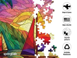 Tropical Sailing Boat