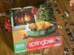 Christmas Wishes Dogs Jigsaw Puzzle