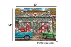 Fred's Service Station Nostalgic & Retro Jigsaw Puzzle