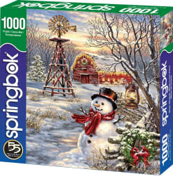 Winter Windmill Farm Christmas