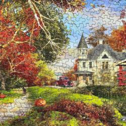 Autumn Barn Fall Jigsaw Puzzle