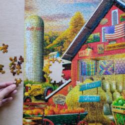 Golden Days Farm Jigsaw Puzzle