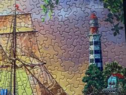 Oceanside Sunset Travel Jigsaw Puzzle