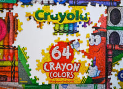 Crayola Artist's Table Collage