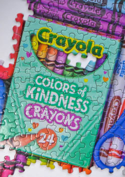 Crayola Artist's Table Collage
