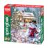 Cottage in the Snow Christmas Jigsaw Puzzle