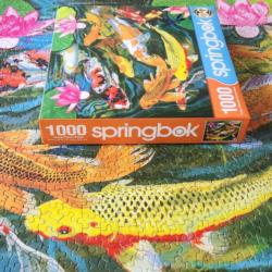 Koi Pond Fish Jigsaw Puzzle