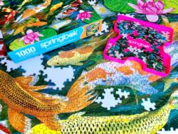 Koi Pond Fish Jigsaw Puzzle