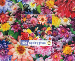 Colorful Koi Pond Flower & Garden