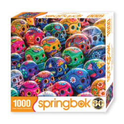 Sugar Skulls 1000 Piece Jigsaw Puzzle Cultural Art