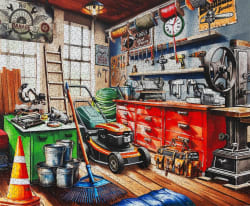 Tool Man's Garage 1000Pc Father's Day