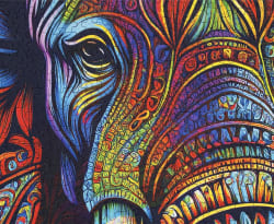 Elephant Mandala Animals