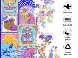 Tropical Vibes Collage