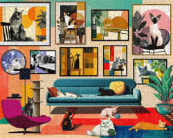 Mid-Century Cats  Cats