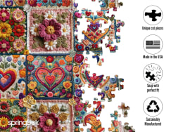 Crochet Hearts Quilting & Crafts