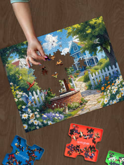 Wishing Well Garden Summer