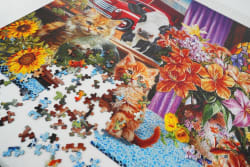 Farmhouse View 1500 Piece Jigsaw Puzzle Farm