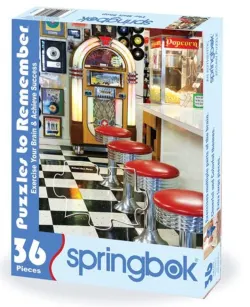 Puzzles to Remember: The Malt Shop Nostalgic & Retro