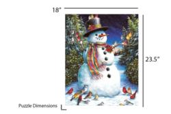 Feathered Friends Christmas Jigsaw Puzzle