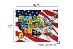 State Plates Maps & Geography Jigsaw Puzzle