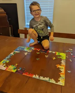 Childhood Stories Collage