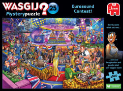 Wasgij Mystery: 25 Eurosong Contest Cartoon