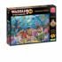 Wasgij Original 43: Aquarium Antics! People Jigsaw Puzzle