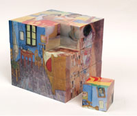 Magnetic Puzzle Cube - Art (27 cubes)