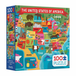 Kids USA Map Educational