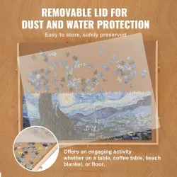 1000 Piece Puzzle Board w/ Cover