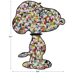 World&rsquo;s Largest Snoopy - 1600 Piece Jigsaw Puzzle Peanuts